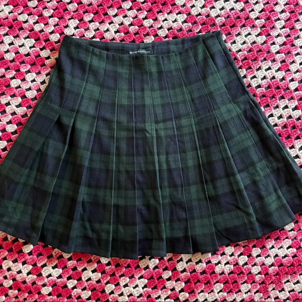 Brandy Melville plaid skirt